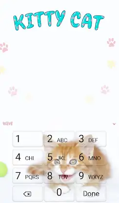 Kitty Cat Keyboard & Wallpaper screenshot 5