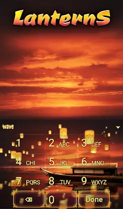 Lanterns Keyboard & Wallpaper screenshot 5