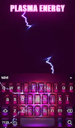 Plasma Keyboard & Wallpaper screenshot 2