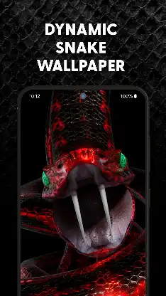 Snake Wallpaper HD + Keyboard screenshot 1