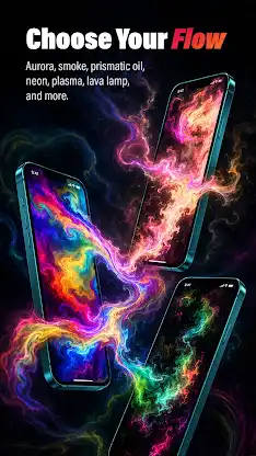 Magic Fluid Live Wallpapers screenshot 2