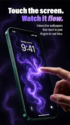 Magic Fluid Live Wallpapers screenshot 1