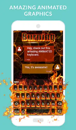 Wave Animated Keyboard Emoji screenshot 2