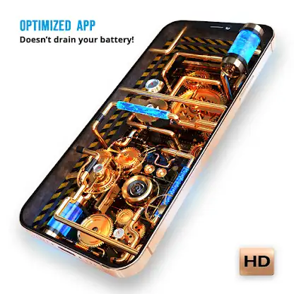 Wave Live Wallpapers Maker 3D screenshot 7