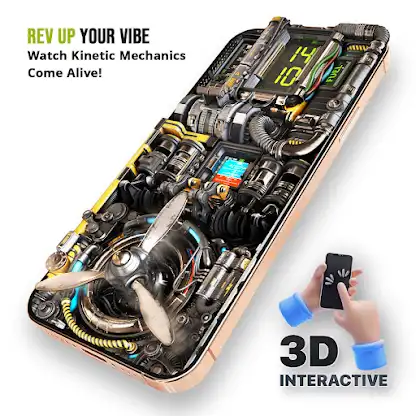 Wave Live Wallpapers Maker 3D screenshot 4