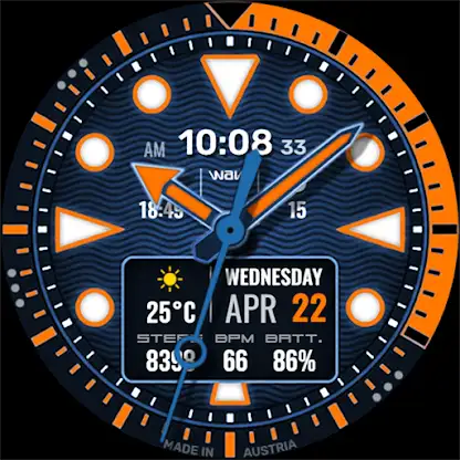 WAW046 Digital Core Watch Face screenshot 2