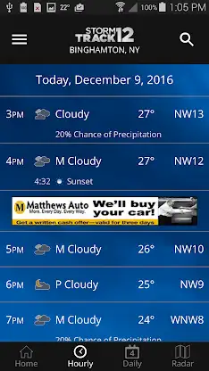 WBNG Storm Track 12 screenshot 3
