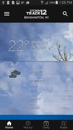 WBNG Storm Track 12 screenshot 1