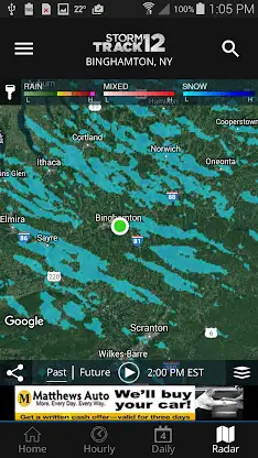 WBNG Storm Track 12 screenshot 2