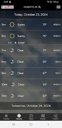 WBTV First Alert Weather screenshot 2