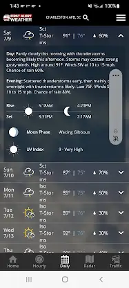 WCSC Live 5 Weather screenshot 3