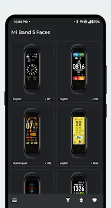 Mi Band 5 Watch Faces screenshot 4