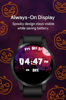 Halloween Pumpkin WatchFace screenshot 4