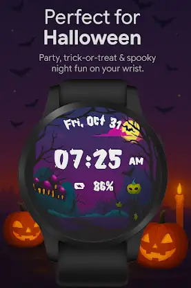 Halloween Pumpkin WatchFace screenshot 6