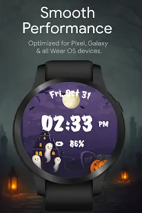 Halloween Pumpkin WatchFace screenshot 5