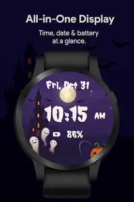 Halloween Pumpkin WatchFace screenshot 3