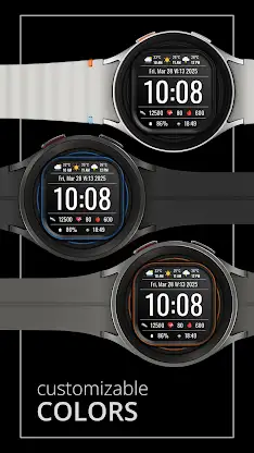 DADAM102: Digital Watch Face screenshot 2