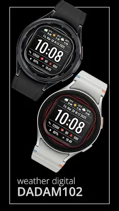 DADAM102: Digital Watch Face screenshot 1
