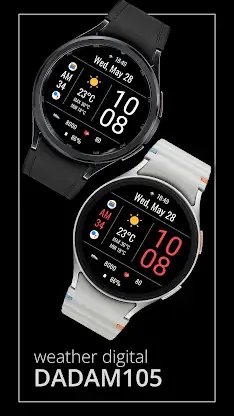 DADAM105: Weather Watch Face screenshot 1