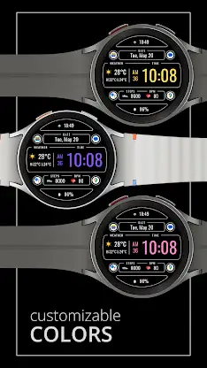 DADAM106: Weather Watch Face screenshot 3