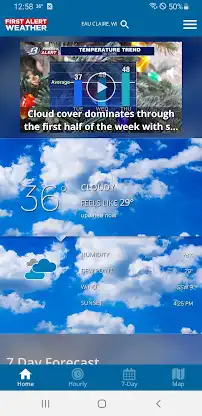 WEAU 13 First Alert Weather screenshot 1