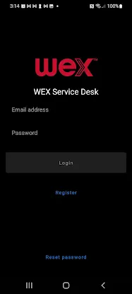 WEX Service Desk screenshot 1