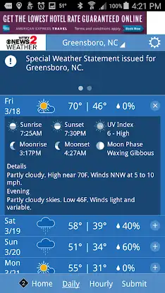WFMY Radar screenshot 2