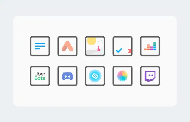 White Sweet Edge - Icon Pack screenshot 2
