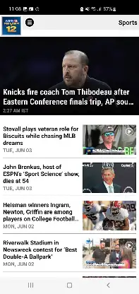 WSFA Fever 12 Sports screenshot 2