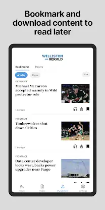 The Williston Herald screenshot 4