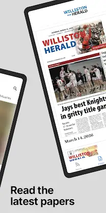 The Williston Herald screenshot 2