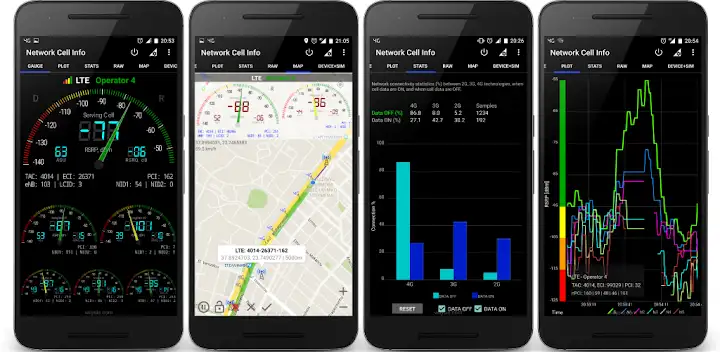 Network Cell Info & Wifi — Android app banner