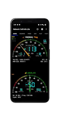 Network Cell Info Lite & Wifi screenshot 1