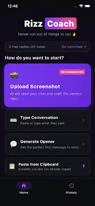 Rizz Coach - AI Chat Reply screenshot 1