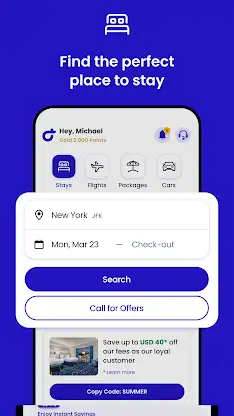 OneTravel: Flights Hotels Cars screenshot 3