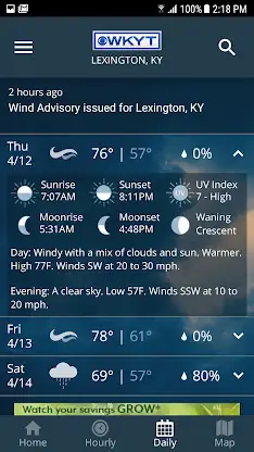WKYT FirstAlert Weather screenshot 4