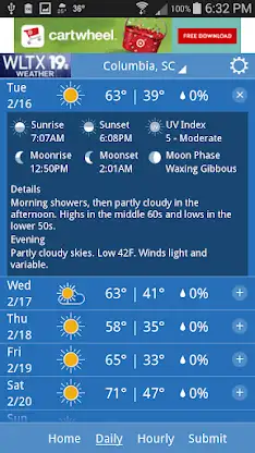 WLTX Weather screenshot 2