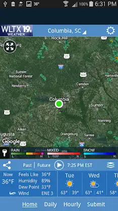 WLTX Weather screenshot 1