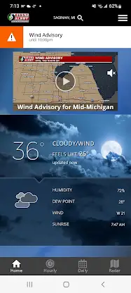 WNEM Weather screenshot 1