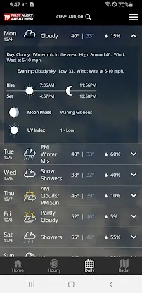 Cleveland19 FirstAlert Weather screenshot 3
