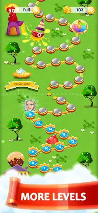 Kitten Diaries - Match Game screenshot 1