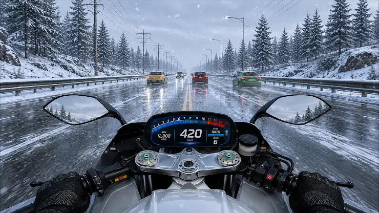Motor Tour: Biker's Challenge screenshot 1