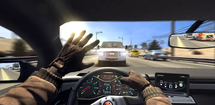 Traffic Tour: Car Fury — Android game banner