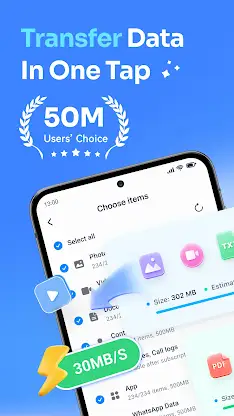 MobileTrans: Data Transfer screenshot 1