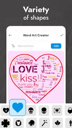 Word Art Creator - Word Cloud screenshot 4
