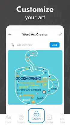 Word Art Creator - Word Cloud screenshot 8