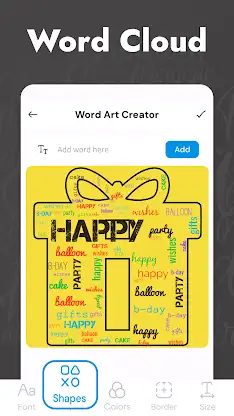 Word Art Creator - Word Cloud screenshot 3
