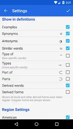 WordWeb Audio Dictionary screenshot 4