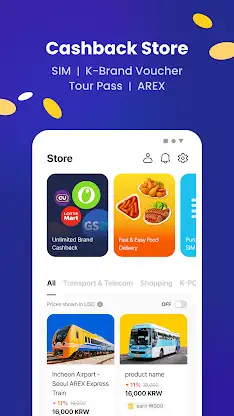 WOWPASS: Go Cashless in Korea screenshot 4