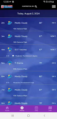 WSAZ First Alert Weather App screenshot 2